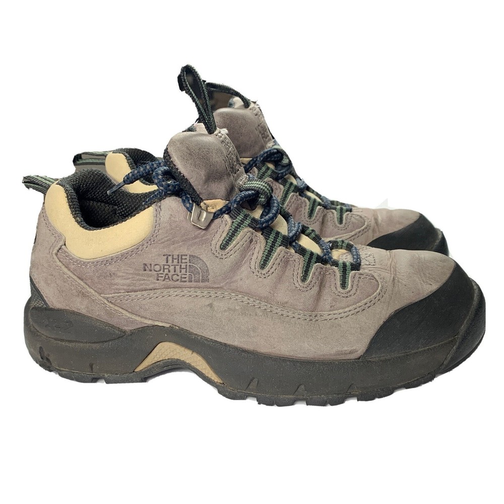 North Face X2 Women's US 8 Shoes Hiking 39260 GO8 621348￼ Lace Up Khaki Leather